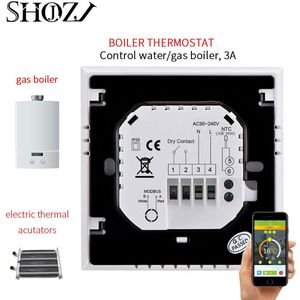 Thermostaat WiFi Temperatuur Controller voor Gas Boiler/Waterfloor Verwarming Water/Elektrische/ondersteuning Google Home Alexa voice control