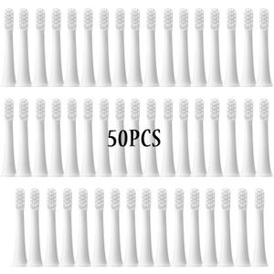 Voor Xiaomi T100 20-50 Stukken Geschikt Sonic Elektrische Tandenborstel Schoonmaken/Gezondheid/Zachte Vacuüm Dupont Vervanging Borstel hoofd