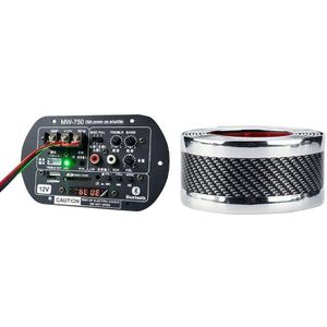 1 Pcs Bluetooth Subwoofer Bluetooth Versterkers & 1 Roll Auto Sticker Diy Instaplijsten Protector Edge Guard Strip