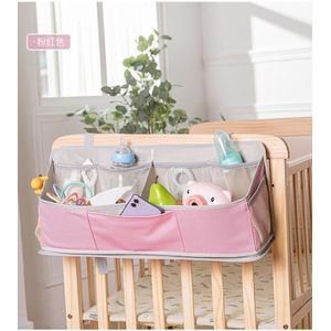 Grote Opknoping Opslag Speelgoed Luier Pocket Voor Crib Organizer Cot Bed Verzorgingstas Beddengoed Set Accessoires Baby Spullen