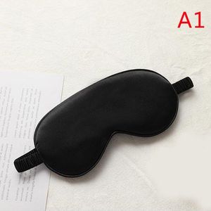 1Pc Slaapmasker Slapen Eye Mask Cover Eyepatch Blindfold Effen Draagbare Rest Relax Eye Shade Cover Zachte Pad