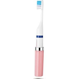 1 Pcs Draagbare Elektrische Tandenborstel Batterijen Waterdicht Slim Sonic Tandenborstel Voor Volwassenen Kids Travel Elektrische Tandenborstels