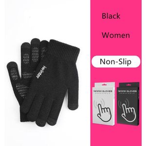 Mannen Handschoenen Mode Vrouwen Touchscreen Gebreide Handschoenen Dikker Warme Winter Volledige Vinger Handschoenen Wanten