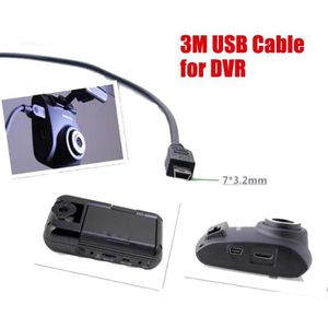 Auto Opladen 3M Usb Kabel Voor Auto Dvr Camera Hud 2Pcs
