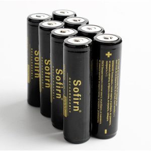 Sofirn Oplaadbare 18650 Batterij li-ion Batterij 3.7 v 3000 mah 18650 Mobiele Oplaadbare batterijen met Beschermde PCB Board