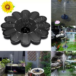Super Outdoor Zonne-energie Vogel Bad Water Fontein Pomp Solar Vijver Pomp Watering Kit Voor Zwembad & Tuin & Aquarium