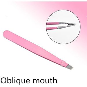 Wenkbrauw Pincet Set Rvs Slant Tip/Punt Tip/ Flat Tip Ogen Tweezer