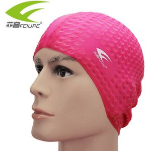 Baden Caps Voor Badmuts Siliconen Beschermen Oor Lange Haar Zomer Accessoires voor Strand Hoofd Cover Bonnet De Bain Waterdichte