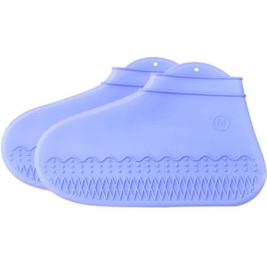 1 Paar Herbruikbare Siliconen Boot Shoe Cover Opvouwbare Waterdichte Non-Slip Overschoenen Regen Protectors K888