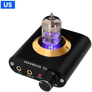 Pj. Miaolai 6N3 Vacuüm Gal Buis Voorversterker NE5532P Op Amp Aux Hifi Mini Hoofdtelefoon Voorversterker Pre Amp 18-600ohm