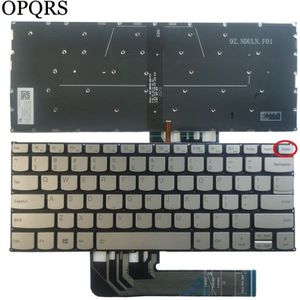 Goud/Grijs/Zwart Us Laptop Toetsenbord Voor Lenovo Yoga 730-13IKB 730-13IWL 730-15IKB 730-15IWL Us Toetsenbord Met Achtergrondverlichting