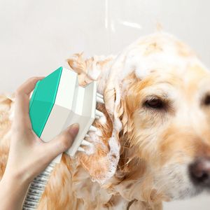 Huisdier Baden Tool Comfortabele Massager Douche Tool Schoonmaken Wassen Bad Sproeiers Hond Borstel Dierbenodigdheden