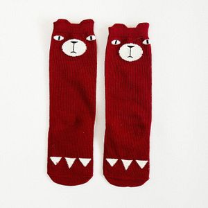 kinderen katoenen sokken kids 3D beer beenwarmers kniekousen voor meisjes voor kinderen kerstcadeau