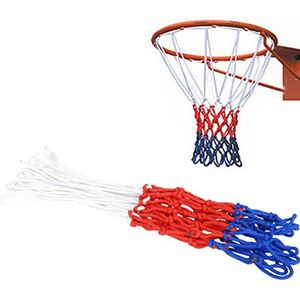 Basketbal Hoepel Netto Standaard 12 Hoepel Duurzaam Nylon Rood/Wit/Blauw Sport Indoor Outdoor Basketbal Netto