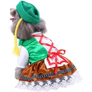 Kerst Hond Kleding Magic Matrozenpakje Halloween Uniform Hoed Party Fancy Dress Cosplay Hond Levert