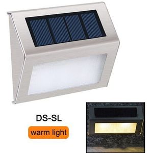 Smart Europese En Amerikaanse Stijl Solar Wandlamp Hek Lamp Klassieke Stijl 6LED Licht Controle Type