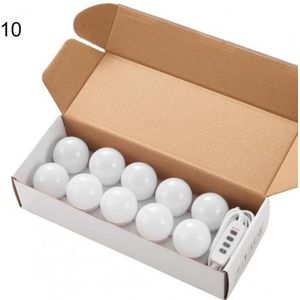 Zelfklevende Make Licht Uniform Licht 9 Niveaus Verstelbare Led Licht Voor Make-Up Spiegel Diy Led Vanity Spiegel Vullen lamp