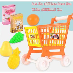 Speelgoed voor Kids Winkelwagen Fruit En Groenten Pretend Spelen Kinderen Kids Educatief Speelgoed Kinderen Grappig Speelgoed