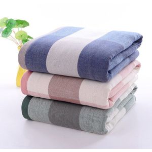 Vierkante Plaid Handdoek Zacht Gaas Katoenen Handdoeken