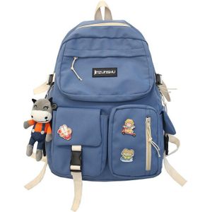 Hocodo Casual Rugzak Voor Vrouwen Nylon Student Schooltassen Vrouwelijke Laptop Rugzak Reizen Backpags Leuke Bookbags