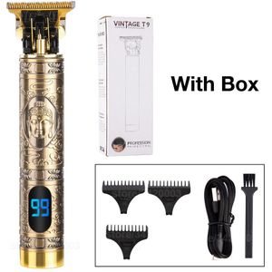 Elektrische Tondeuse Oplaadbare Cordless Voor Mannen Baard Trimmer 0Mm Kaalhoofdige Tondeuse Snijmachine