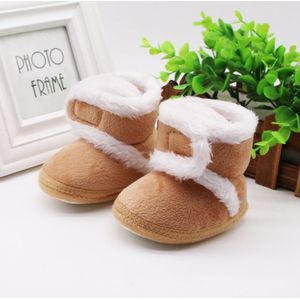 Warme Fleece Baby Meisje Snowboots Voor Baby Meisje Jongen Anti-silp Prewalker Booties Baby Schoenen Peuter Schoen 0 -18 maanden