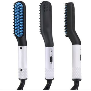 Professionele Haar Kam Borstel Baard Stijltang Voor Vrouwen Met Bag Haar Kam Set Multifunctionele Snelle Verwarming Styling Tools