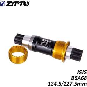 ZTTO fiets trapas test ISIS124.5mm127.5mm BSA68 10 draad BB voor BMX fiets test stalen as BB spindel buitenste lager