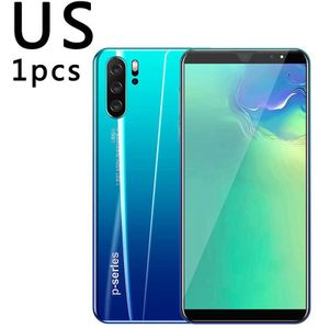 P33 Smart Phone 5 Inch 3G Groot Scherm Mobiele Telefoon 512Mb Ram Hoge Capaciteit Echte Vingerafdruk Gezicht Unlock telefoons