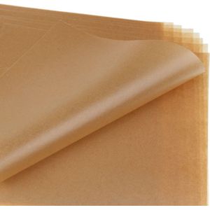 Bruin Snoep Inpakpapier Wegwerp Sandwich Zeep Wax Papier 50 Vellen