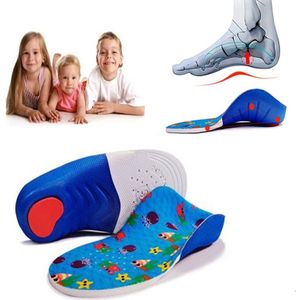 Fyl Kinderen Orthopedische Binnenzool Professionele Arch Ondersteuning Platte Voet Ox-Benen Kids Orthopedische Schoenen Zolen Hiel Insert Voetverzorging