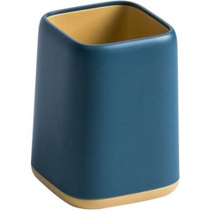 4 Kleuren Pen Houder Desktop Organiseren Opbergdoos Ruimtebesparend Multifunctionele Make-Up Borstel/Wenkbrauwpotlood Afwerking Box Student