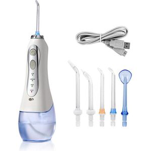 Draagbare Elektrische Monddouche Tanden Bleken Krachtige Bleken Water Jet Flosser Dental Spa Oplaadbare