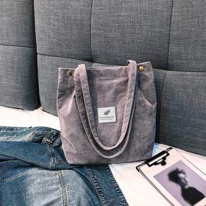 Crossbody Tassen Voor Vrouwen Zakken Mode Vrouwen Corduroy Pure Kleur Schoudertas Satchel Tote Handtas Reistas # srn