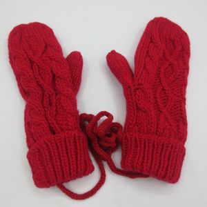 Herfst En Winter Koreaanse Stijl Tas Vinger Handschoenen Vrouwen Verdikte Vinger Warme Handschoenen Wit Mode Handschoenen Vrouwen