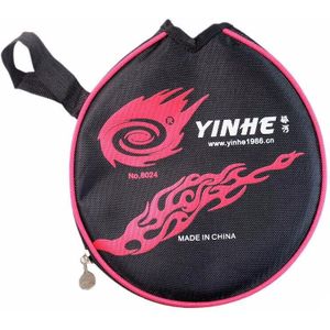 1x Sanwei Donic Yinhe case voor tafeltennis blade racket Half ronde vorm