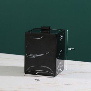 Keuken Topdesk Hars Tandenstoker Houder/Rack Porselein Badkamer Wattenstaafje Kan Opslag Organisatie Draagbare