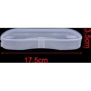 Transparant Zwemmen Draagbare Anti Fog Bescherming Waterdichte Glazen Doos Draagbare Swimmming Goggle Verpakking Unisex Plastic Case