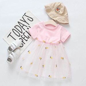 Zomer Baby Jurk Ananas Baby Meisjes Princess Party Jurk Katoenen Baby Kleding