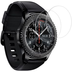2Pcs Gehard Glas Screen Guard Voor Samsung Gear S3 Smartwatch Beschermende 9H Ultra Clear Film Horloge Screen Protector op Gear S3