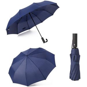 Sterke Wind Slip Opvouwbare Automatische Paraplu Mannen Vrouwen Regen 12 Ribben Grote Paraplu Business Draagbare Lange Handvat Parasol