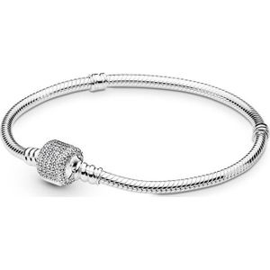 Gchic Originele Armband Handtekening Sluiting Crystal Base Snake Chain Bangle Fit P Vrouwen Bead Charm Diy Sieraden Pulseras Mujer