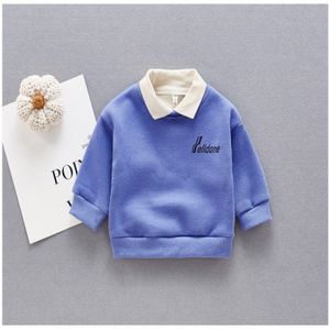 Babys Trui In de Herfst En Winter Pluche Babys Verwesterde Jas Childrens Warme Kleding Meisjes Kleding Babys Winter Kleding