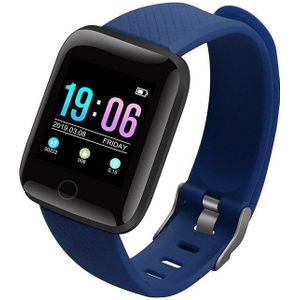 Trend Stijl ID116Plus Smart Mannen Vrouwen Horloge Hartslag Slaap Monitoring Stappenteller IP67 Waterdicht Horloge Voor Android Ios