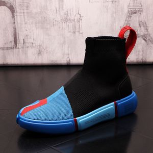 Stephoes Mannen Mode Toevallige Stretch Sok Laarzen Mannelijke Lente Zomer Herfst Persoonlijkheid Kleuraanpassing Ademend Leisure Sneakers