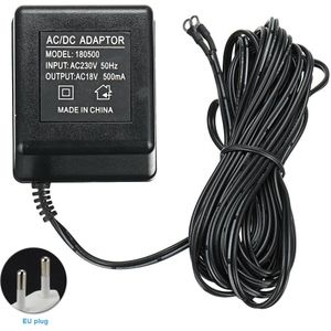 Transformator Duurzaam Accessoires 500mA Voeding Adapter 5M Eu Ons Uk Au Plug 18V Voor Ring Video Deurbel lader Thuis Plastic