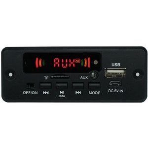 6W Bluetooth 5.0 MP3 Speler Decoder Board Speelt Audio Module Ondersteuning Fm Tf Usb Aux Recorders Auto Handsfree dc 5V/12V/36V
