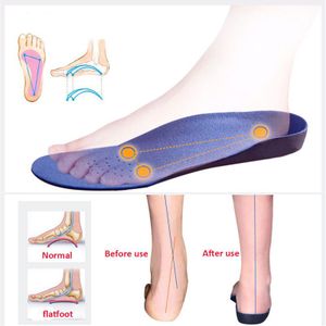 1 Paar Unisex Eva Volwassen Platte Voet Orthopedische Inlegzolen Arch Ondersteuning Orthopedische Binnenzool Voor Mannen Vrouwen Voeten Gezondheidszorg Pad size35-48