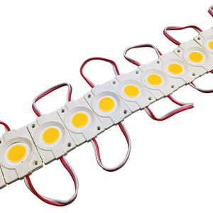 20Pcs 2.4W Injectie Cob Led Module Enkele Module Geel Rood Groen Blauw Roze 12V Reclame Licht, led Backlight Kanaal Brief
