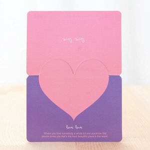 50 Stks/set Evenement Kaarten Kleine Ansichtkaarten Jaar Zegeningen Ansichtkaarten Valentijnsdag Wedding Zakelijk Uitnodigingen